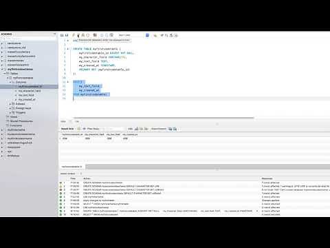 Creating A Table With SQL Code