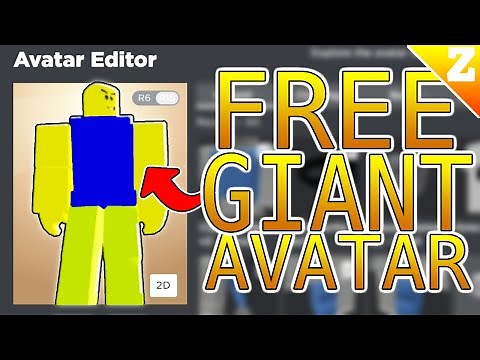How To Make The FREE BIGGEST AVATAR in Roblox! (Avatar Trick)