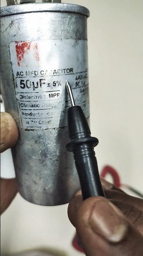 How to test Capacitor with Multimeter | Capacitor Checking with Multimeter | Electrical Tech Fayyaz