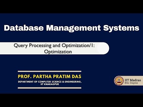 Query Processing and Optimization/1: Processing