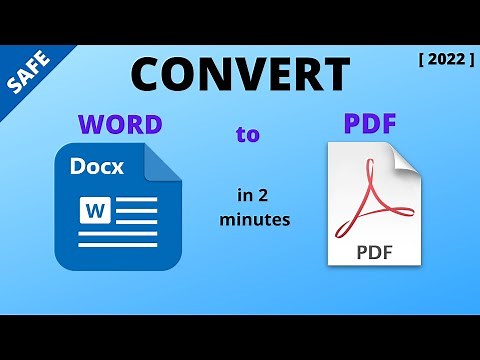 CONVERT - WORD to PDF | DOCX to PDF [ For Free 2022 ]