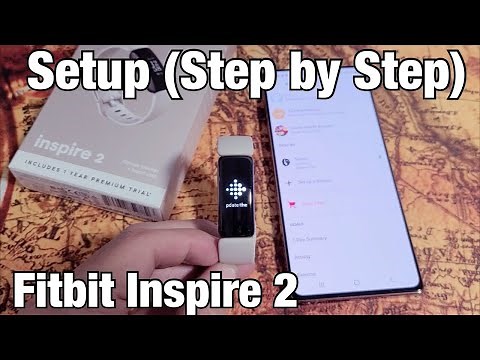 Fitbit Inspire 2: How to Setup (Step by Step)