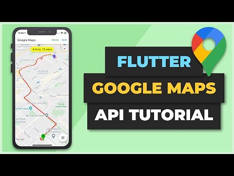 Flutter Google Maps API Tutorial | Markers, Polylines, & Directions API