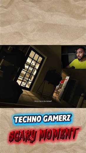TECHNO GAMERZ SCARY MOMENT 🤯🤯 #technogamerz #gaming #shorts #gta