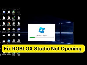 Roblox Studio Stuck or not Opening? Get it Working in MINUTES (2024 Fix)
