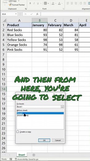 How to Copy a Sheet in Excel