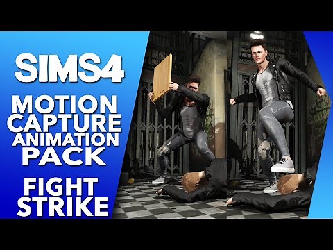 The Sims 4 | FIGHT STRIKE Animation Pack | Download