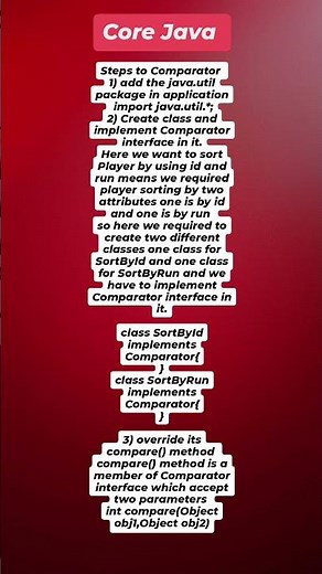 "Mastering Comparator Interface in Java: Sorting by Multiple Attributes with Custom Comparison!"