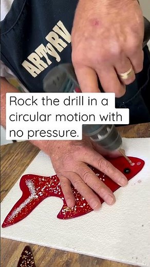 Drill a Hole in Glass Step by Step