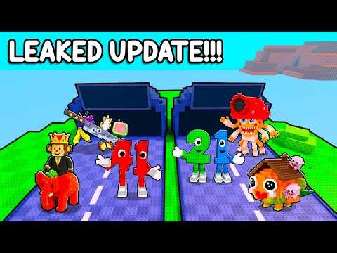 ADMIN LEAKED THE UPDATE TO ME in Roblox plants vs brainrots...