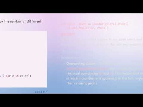 How to Correctly Count the Number of Colors in a JPG Using Python colors