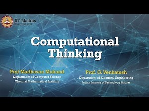 Computational Thinking - Introduction to Course