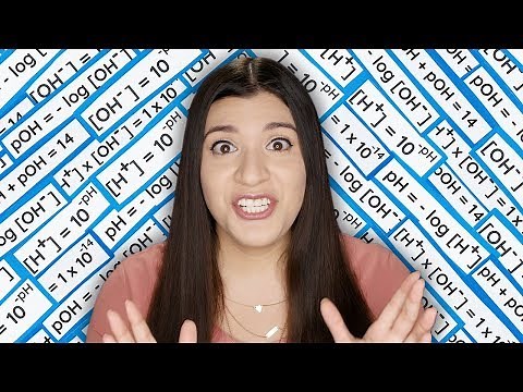 How to find pH, pOH, H3O+, and OH- STEP BY STEP