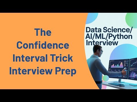 Confidence Intervals in Python for Data Science Interviews: Simple Explanation & Code (2026 Prep)