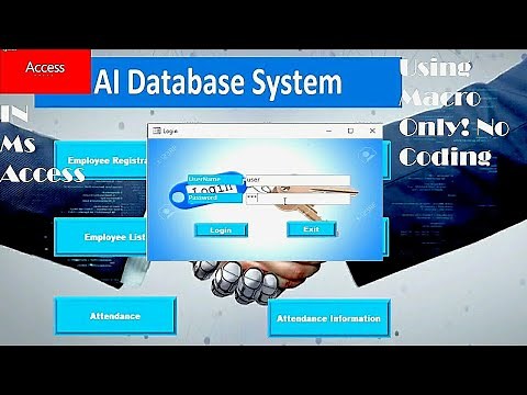How To Create Login Form With Macro In Ms Access