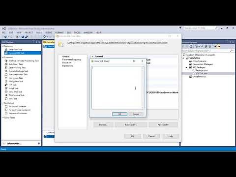 SSIS Execute SQL Task, Variable, Break Point and Debugging : Example 2