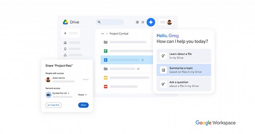Google Drive: Share Files Online with Secure Cloud Storage | Google Workspace