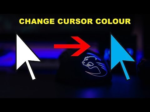 Change Mouse Cursor Colour in Windows 10
