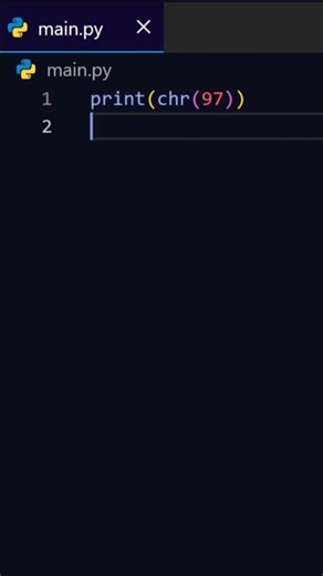 Convert ASCII code into character using Python #coding #python #programming