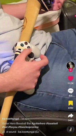 Playing Guitar Hero for the First Time with a One-Handed Keyboard Hack