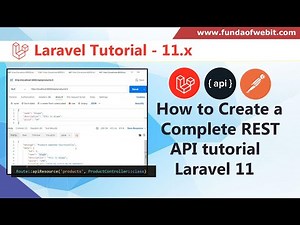 Laravel 11 rest api tutorial | How to make rest API in Laravel 11 | Laravel 11 API CRUD from Scratch