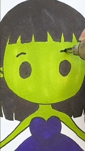 How to Draw a Cute Monster Girl Step by Step