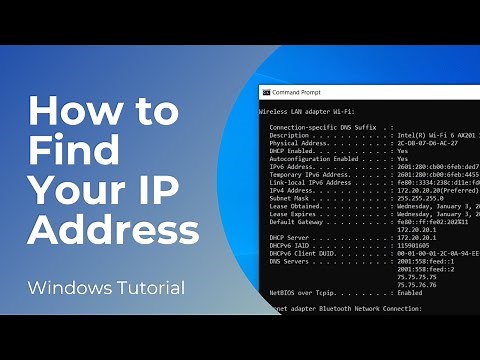 How to Find Your IP Address in Windows 10