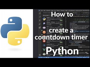 How to Create a Countdown Timer in Python | Beginner Python Project