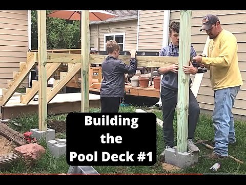 Building Pool Deck #1