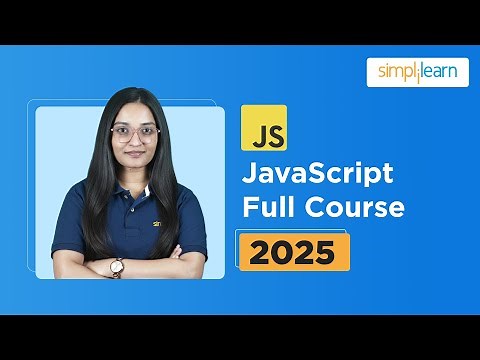 JavaScript Full Course 2026 | JavaScript Tutorial For Beginners | JavaScript Training | Simplilearn