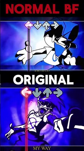 FNF Silly Billy Normal BF VS Original Animation Comparison!