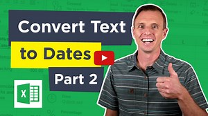 How to Convert Text to Dates with Text to Columns - Excel Campus