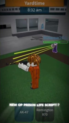 👮 (NEW) OP Prison Life Script | Instant Kill Guards & Godmode! #roblox #prisonlife