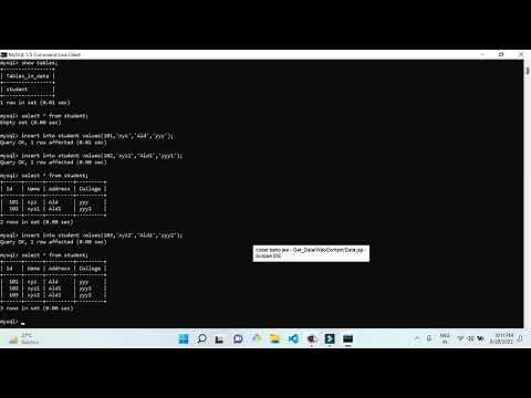 Fetch Records From Database Using JSP in Java