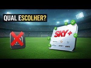 QUAL o MELHOR Plano SKY+ para Ver FUTEBOL? (E como NÃO Perder NENHUM Jogo!)