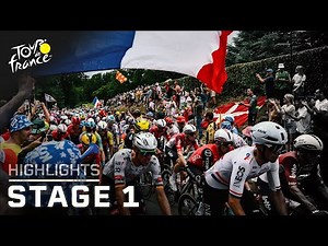 Tour de France 2025, Stage 1 | EXTENDED HIGHLIGHTS | 7/5/2025 | Cycling on NBC Sports