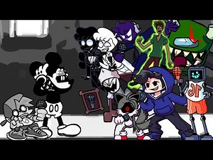 FNF Really Happy But Different Characters Sing It 🎤🎶 (Everyone Sings Really Happy)