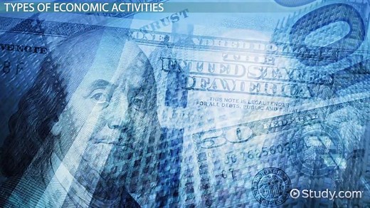 Economic Activity Definition, Types & Examples