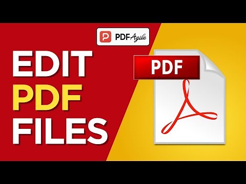 How to Edit & Convert PDF Files for Free | PDFAgile Tutorial
