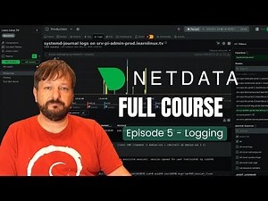 How to Monitor Linux Servers with Netdata (Episode 5 - Logging)