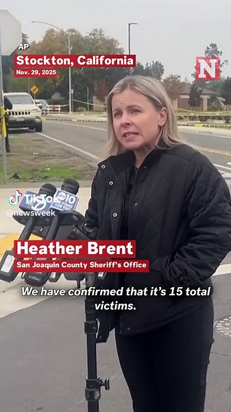 Authorities in Stockton, California are urgently appealing to the public for information following a mass shooting at a child's birthday party that left three children and one adult dead and 11 others wounded. #news #newsweek