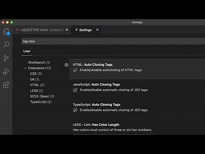 VS Code Annoying Auto Closing Tags Behavior