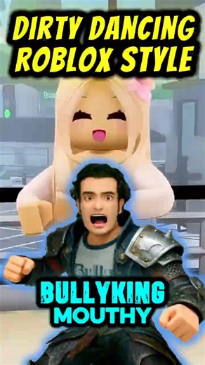 Dirty Dancing: Roblox Style 💃🎮 #roblox #shorts #robloxedit