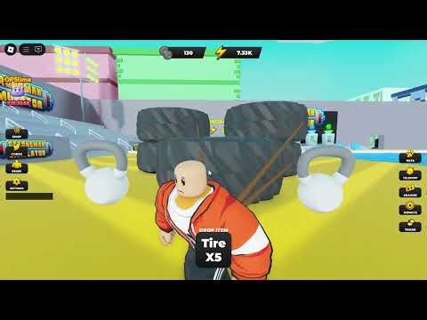 💀 Became the Strongest in Strongman Simulator Roblox? 💪😂 (EPIC Transformation!)