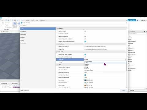 Roblox Studio - Change the Language