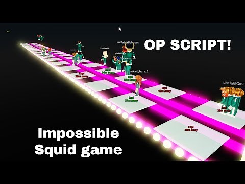 Impossible Squid game🔥[OP] ESP TILES🔥 Roblox script