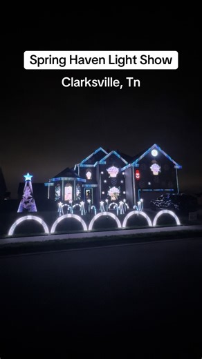 Spring Haven Light Show in Clarksville, TN