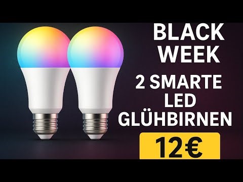 2 SMART RGB LED BULBS for only €12! 😱 Black Week Deal! | MyDailyBrands
