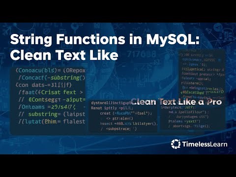 Lesson 8 | String Functions in MySQL | Clean Text Data Like a Pro | Intermediate MySQL Series