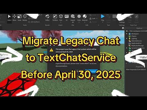 Quick Guide: Update Roblox Legacy Chat to TextChatService Before April 30, 2025